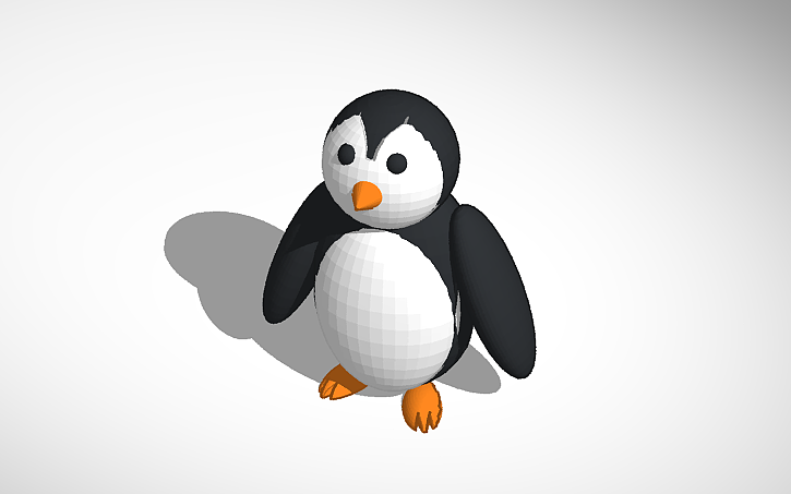 3D design Penguin | Tinkercad