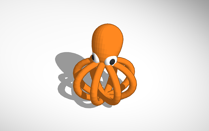 3D design Lesson: Kraken result | Tinkercad