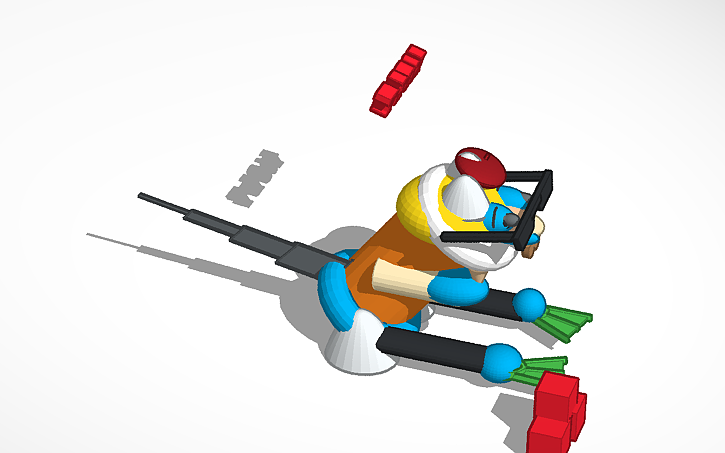 3D design мемный купарос | Tinkercad