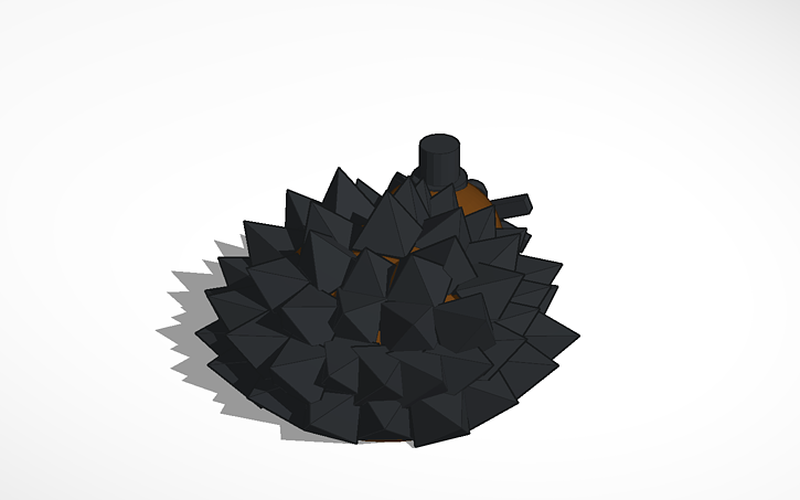 3D design Hedgehog - Tinkercad