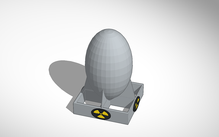 3D design Nuke - Tinkercad