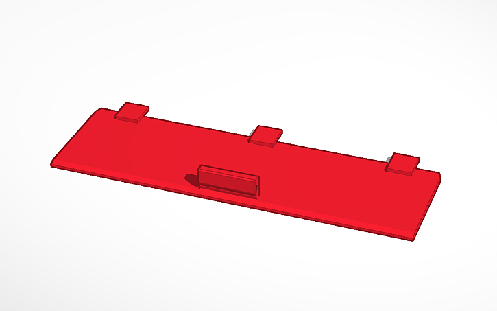 3D design Крышка клавиатуры Logitech EasyCall Desktop | Tinkercad