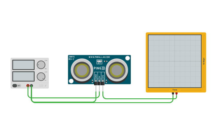 Circuit design Distance sensor | Tinkercad