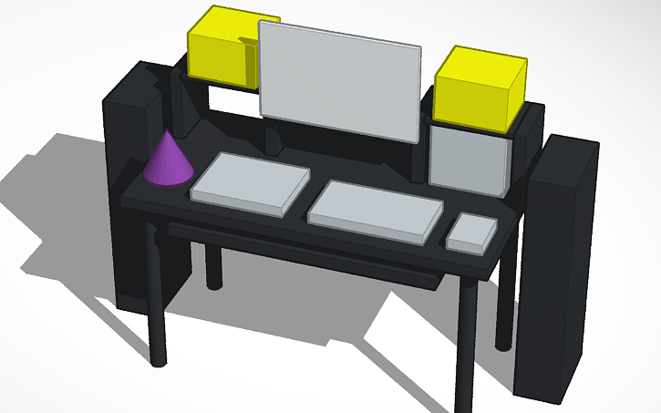 Onwijs Ikea Studio Desk | Tinkercad LY-91