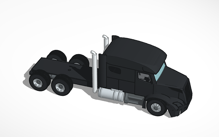 3D design SHOW TRUCK - Tinkercad