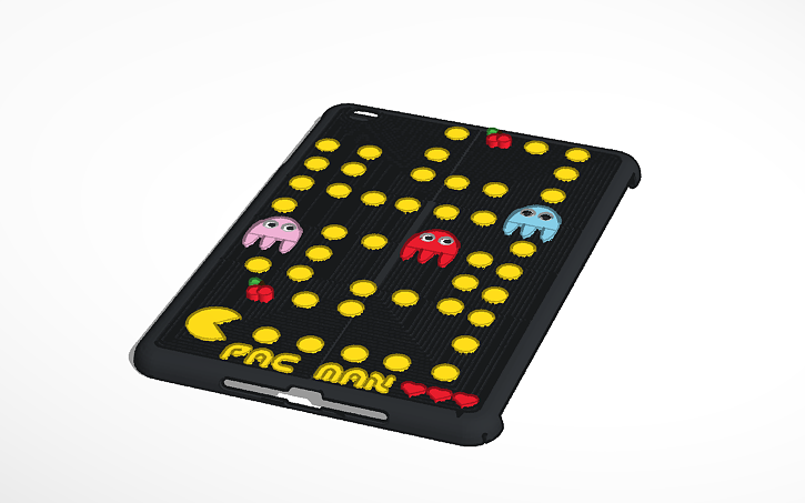 3D design ipad mini challenge entry-pac man - Tinkercad