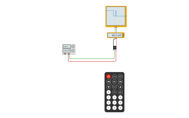 Circuit design INFRARED SENSOR - Tinkercad