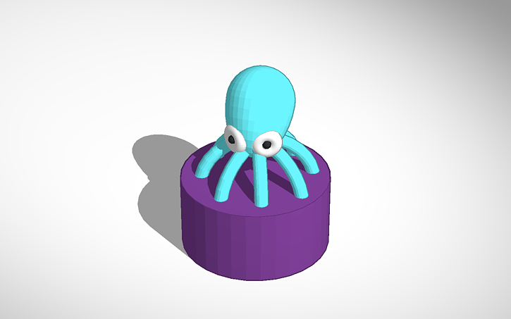 3d Design Kraken - Tinkercad