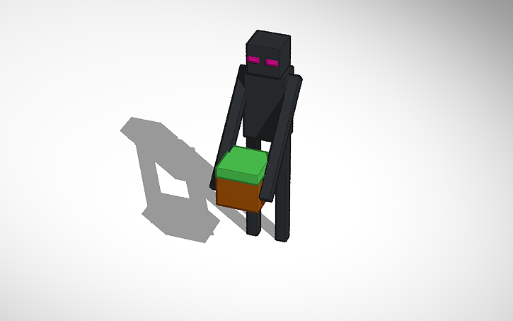 3D design Enderman | Tinkercad