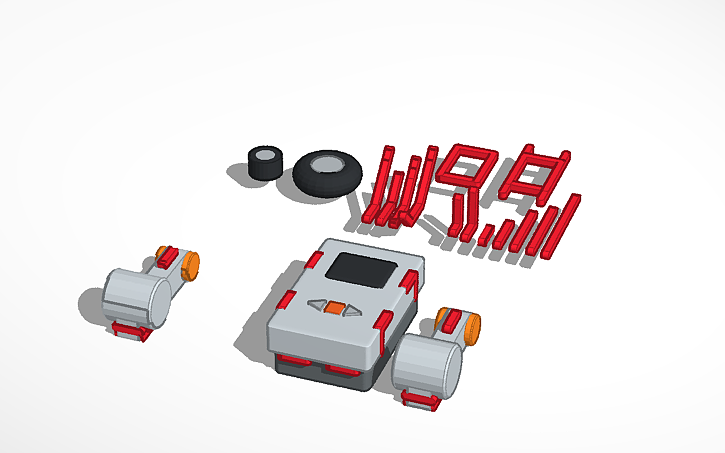 3D design Robot - Tinkercad