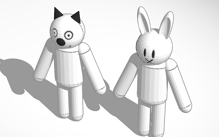 3D design Basya & Peter - Tinkercad