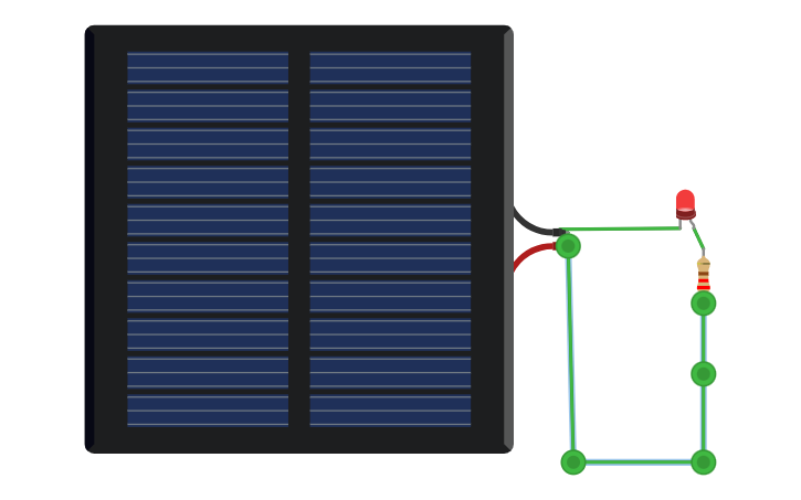 Circuit design MOBILE SOLAR - Tinkercad