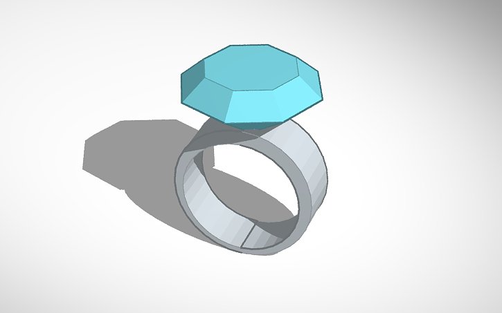 3D design Ring - Tinkercad