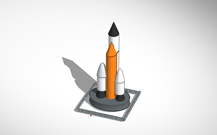 3D design ROCKET_PROJECT - Tinkercad
