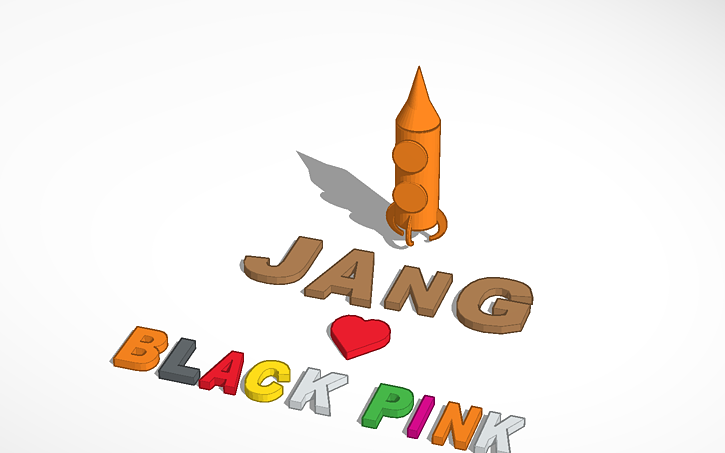 3D design Black Pink in your area! | Tinkercad
