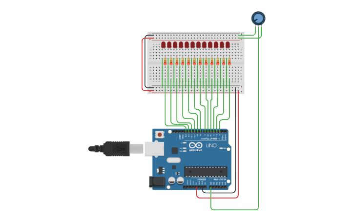 Circuit design kara şimşek - Tinkercad