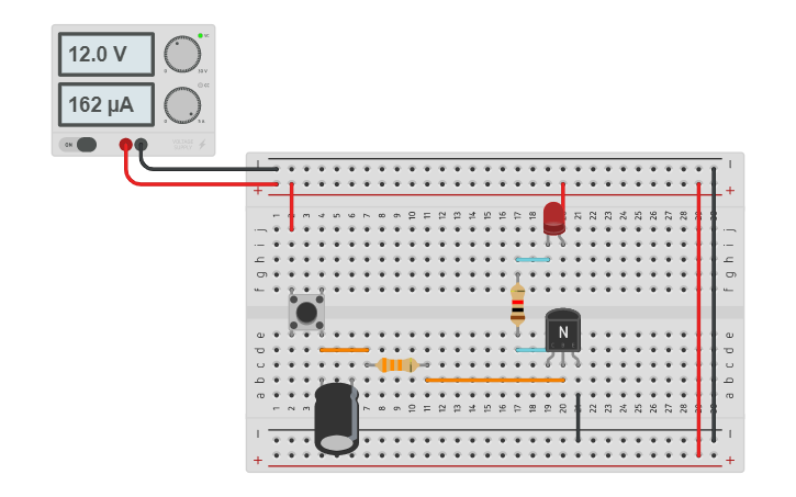 Circuit Design Capacitor Tinkercad 4785