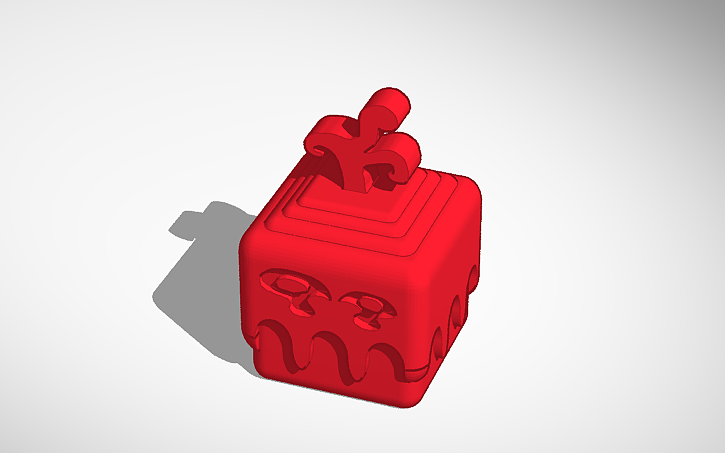 3D design dough fruit blox fruits - Tinkercad