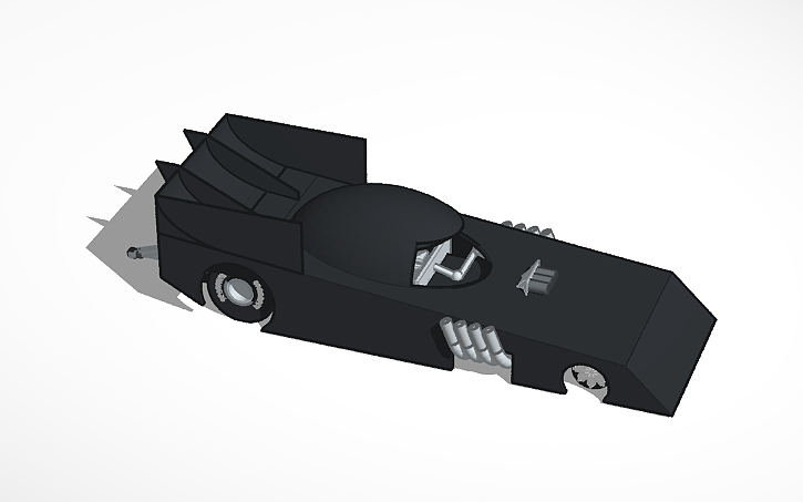 3D design Good car #16: nhra racer (funny car) - Tinkercad