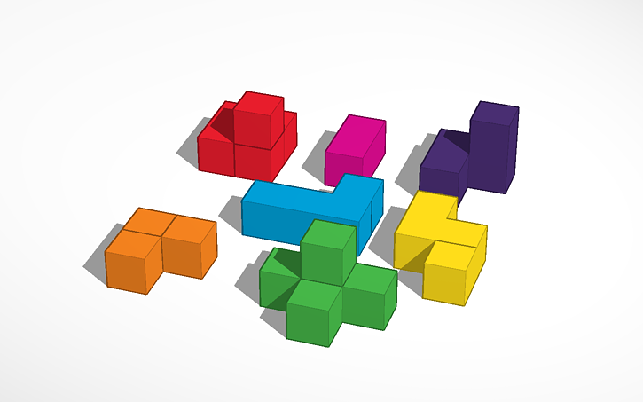 3D design Puzzle Cube - Tinkercad