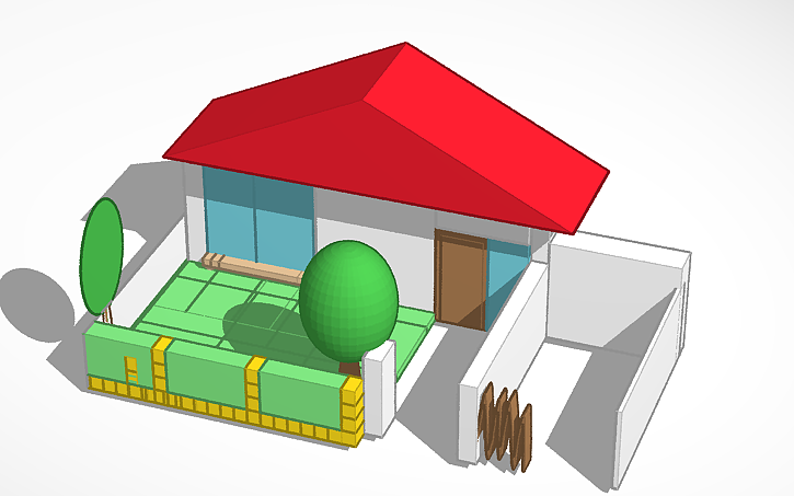 3d Design 해운대중학교 3 8 옥동준 짱구집 Tinkercad 