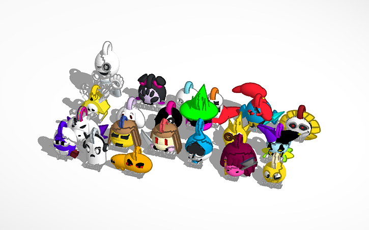 3D design UNDERTALE/ DELTARUNE Ornaments - Tinkercad
