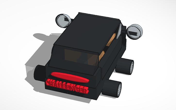 3D design Future Car - Tinkercad