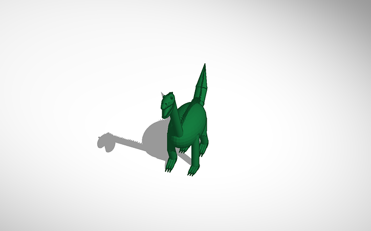 3D design Dinosaurus - Tinkercad