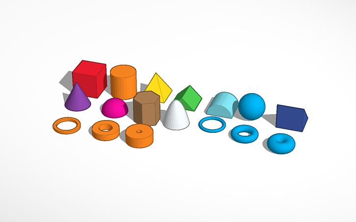 3D design geometric - Tinkercad