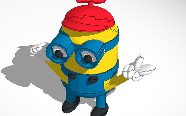 3D design Minion | Tinkercad