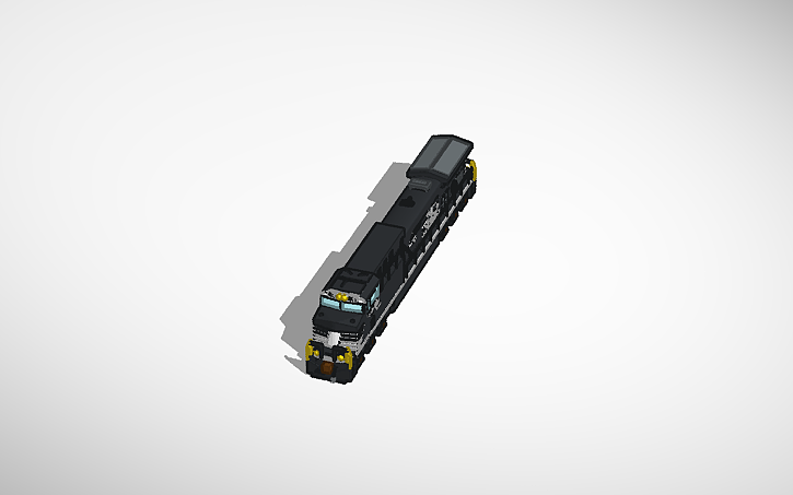 Ac44 Base 3D design NS AC44C6M (AC4400CW Rebuild) - Tinkercad