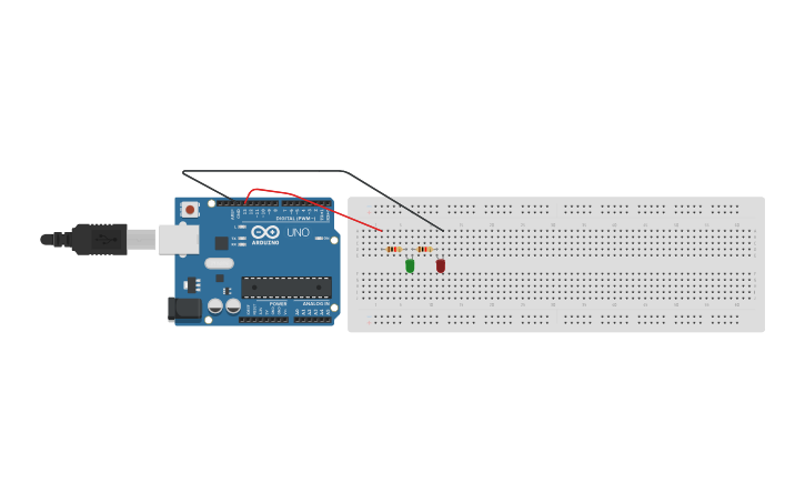 Circuit design 23BAI70123-LED FLASHER CIRCUIT - Tinkercad