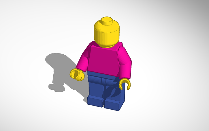 3d lego character