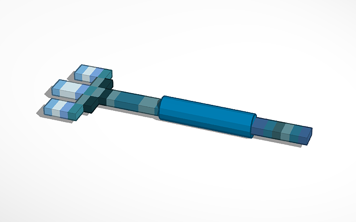 Lego Minecraft Trident Tinkercad Lego Minecraft Trident Tinkercad