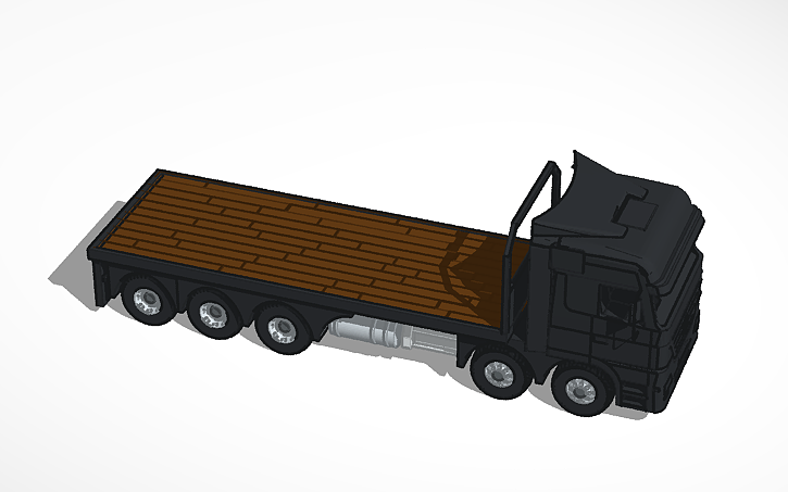 3D Design Customized Scania Tow Truck Tinkercad 3d-design-customized-scania-tow-truck-tinkercad