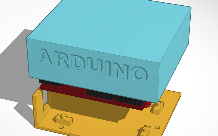Arduino Project Box Cad 3D design Copy of Arduino Box | Tinkercad