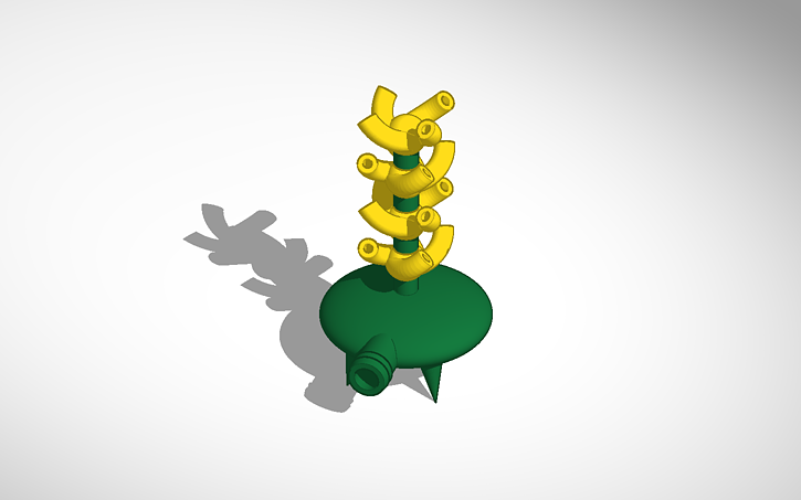 3d Design My First Fun Sprinkler Concept Not Tested Tinkercad