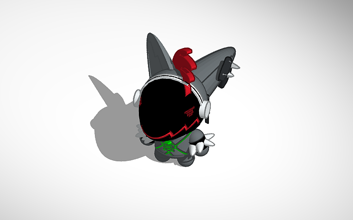 3D design Shadow the protogen - Tinkercad