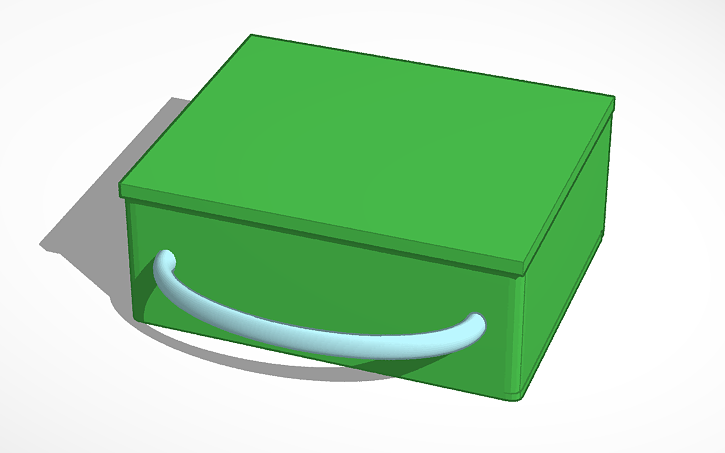 3D design lunchbox - Tinkercad