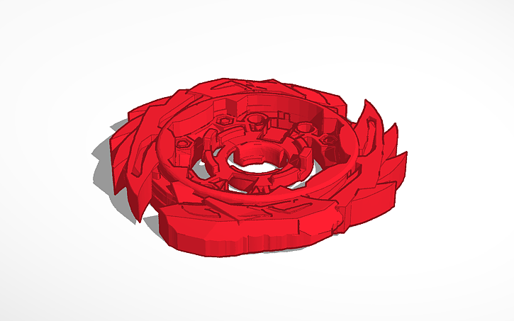 3D design Fusion+ base layer - Tinkercad