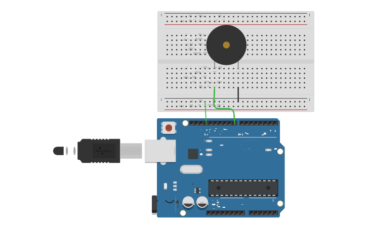 Circuit design Bocina. | Tinkercad