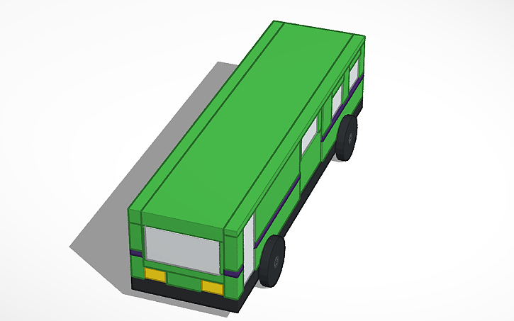 3D design Copy of Bus - Tinkercad