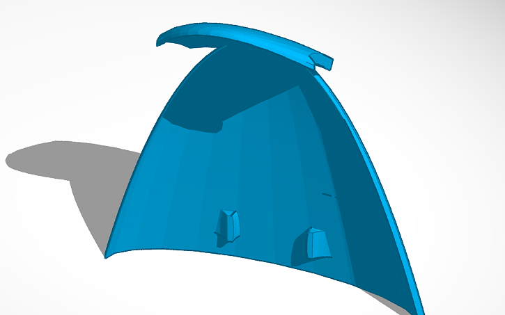 3D design groin protector - Tinkercad