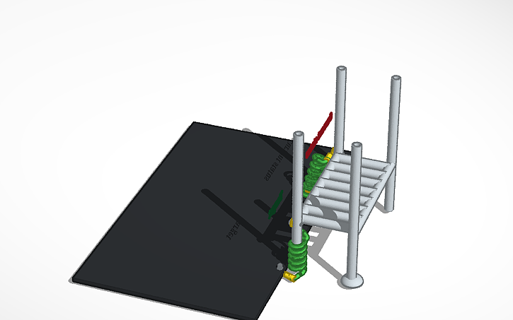 3D design Assembly line grounding model - Tinkercad