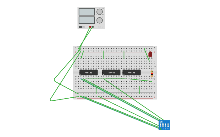 Circuit design lab 4 | Tinkercad