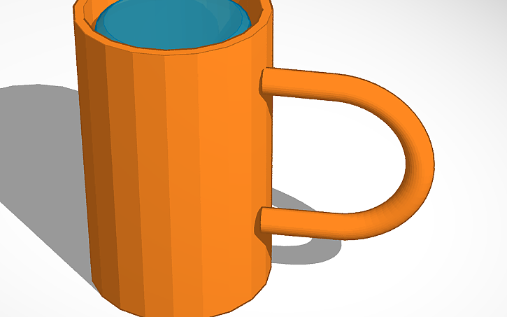 3D design кружка | Tinkercad