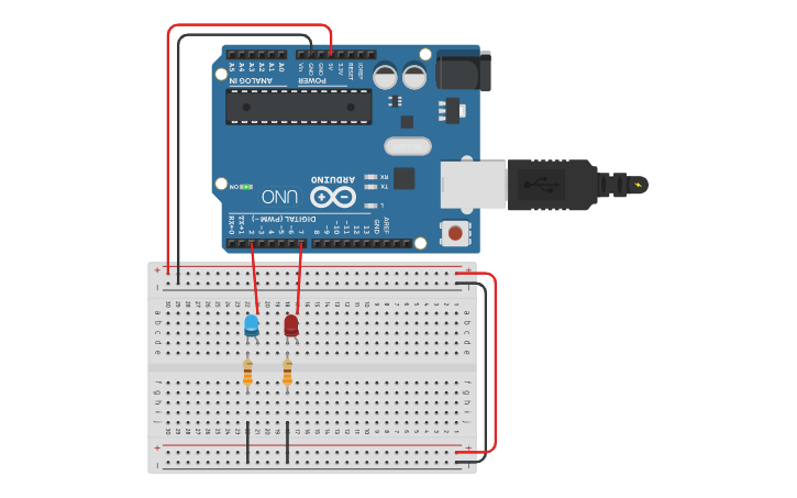 Circuit design Atividade 3 - Tinkercad