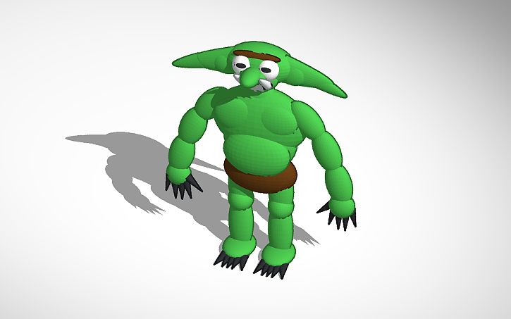 3D design Goblin Standard | Tinkercad
