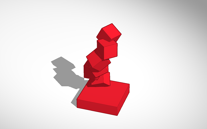 3D design The MOST abstract art. - Tinkercad