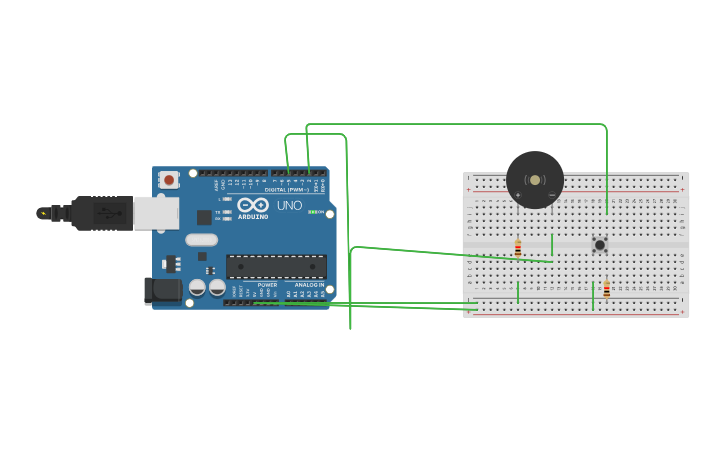 Circuit design assignment 7 level 2 - Tinkercad